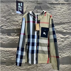 Осенняя куртка Burberry в классическом стиле Унисекс