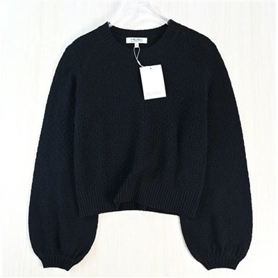 Женский вязаный крючком шерстяной свитер Макс Мар*а