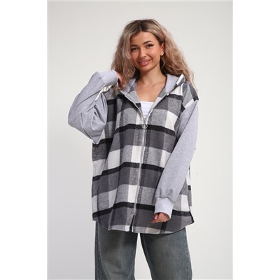 Рубашка толстовка на молнии женская РТЖКК-01