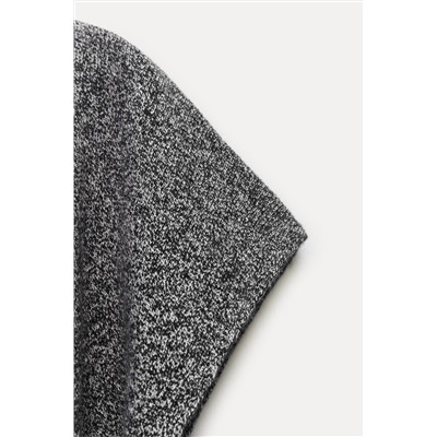 CHALECO JASPEADO 100% LANA