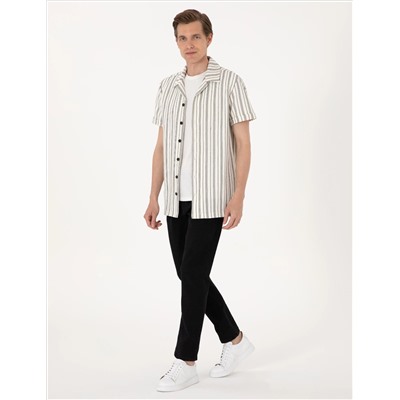 Siyah Slim Fit Jean Pantolon