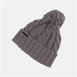 Lux Knit Pom Beanie