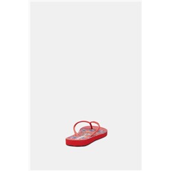 Chanclas baño suela estampada