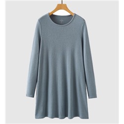 Базовое трикотажное платье