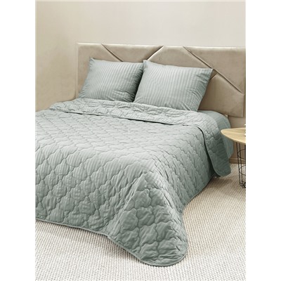 Комплект постельного белья с одеялом New Style КМ-210 серый