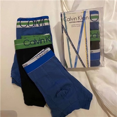 Мужские трусы боксеры   Calvi*n Klei*n  Набор из 3 шт