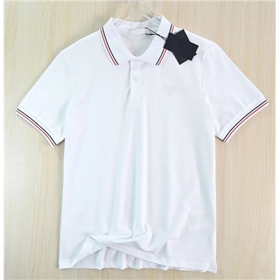 Мужская хлопковая футболка-поло ПРАД*А