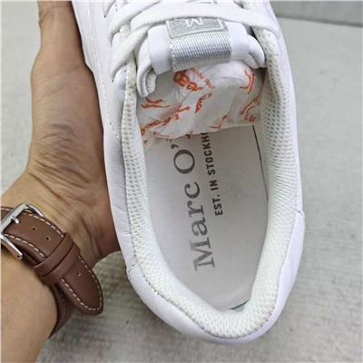 Мужские кожаные кеды МАРКО ПОЛ*О