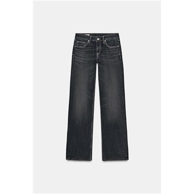 JEANS TRF WIDE LEG TIRO BAJO