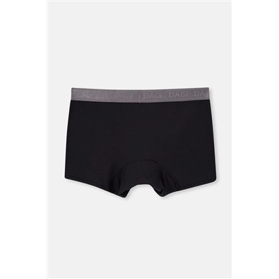 Dagi Siyah 4210 3'Lü Düz Mıcro Modal Boxer