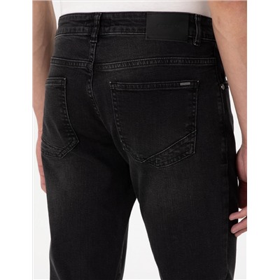 Siyah Slim Fit Jean Pantolon