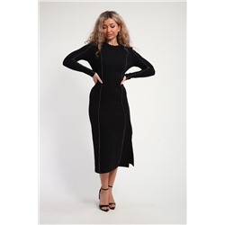 Платье женское кашкорсе со швом ПлЖ-01