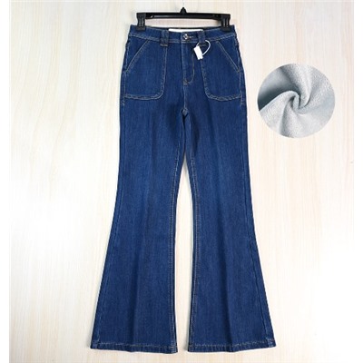 Женские зимние джинсы