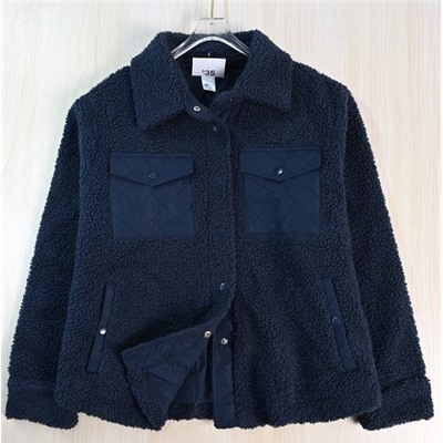 Мужская/женская куртка-свитер из плотного флиса