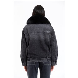 Chaqueta vaquera Negro