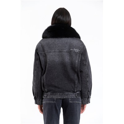 Chaqueta vaquera Negro