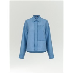 Укороченная рубашка из тенсела, B3182/volga