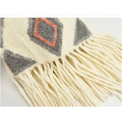 Женское жаккардовое пончо в этническом стиле, экспортная фабрика