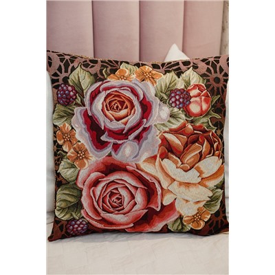 Наволочка декоративная 50х50 Розы