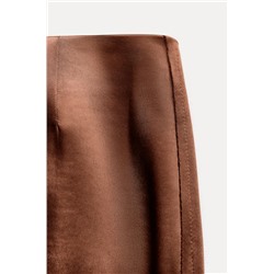 FEW ITEMS LEFT SATIN SKIRT - ZW COLLECTION