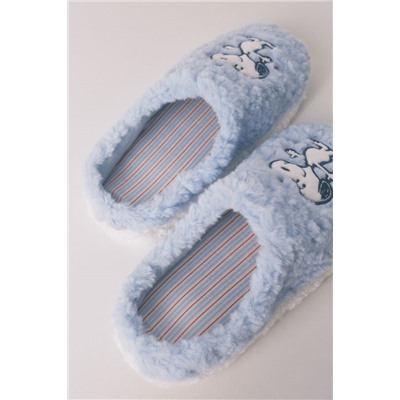 Zapatillas casa cerradas borreguito Snoopy