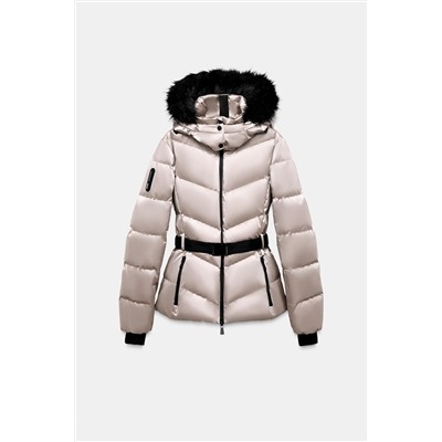 WATER-RESISTANT WINDPROOF ANORAK WITH 80% DOWN, 20% FEATHER FILLING AND RECCO® TECHNOLOGY SKI COLLECTION, CHARACTERISTICS