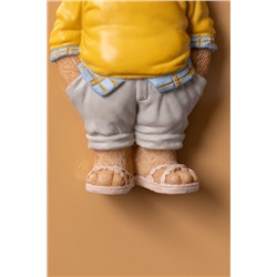 Champ Bear Magnet - Sarı - 4x8 cm