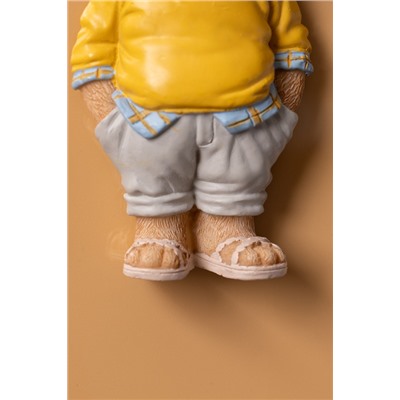 Champ Bear Magnet - Sarı - 4x8 cm