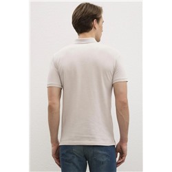 Erkek Taş Polo Yaka Tişört