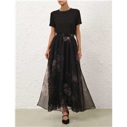 Шелковая юбка   ZIMMERMAN*N