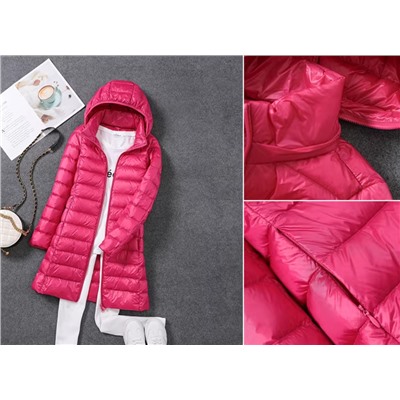 Легкая женская куртка на пуху