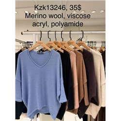 Джемпер KZK12346 голубой
