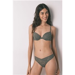 Conjunto de tanga y sujetador