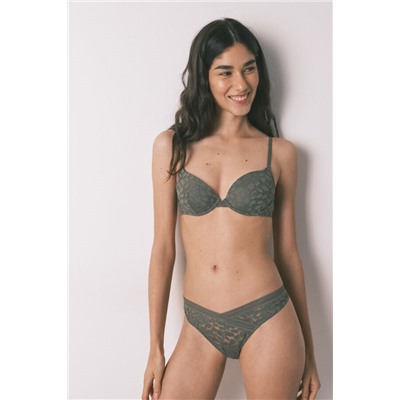 Conjunto de tanga y sujetador