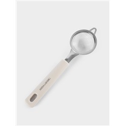 Сито, 7 см, с ручкой, сталь/пластик, серо-бежевое, Universal