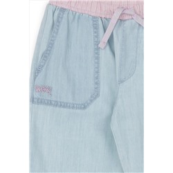 Kız Çocuk Açık Mavi Jean Pantolon