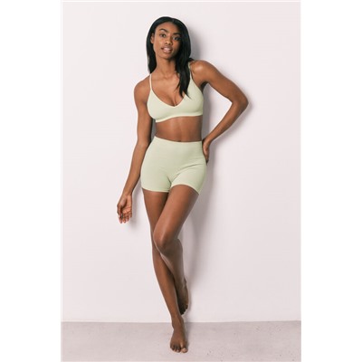 Boxer sin costuras verde