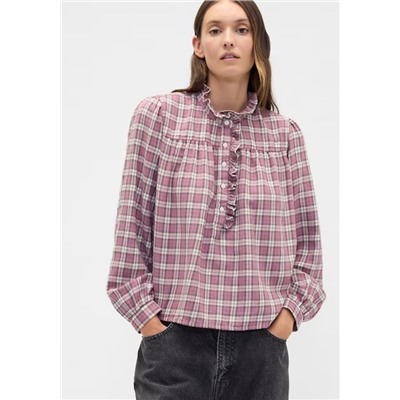 Oversized Ruffle Top