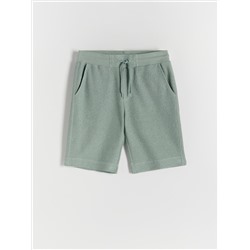 Shorts aus Frottee