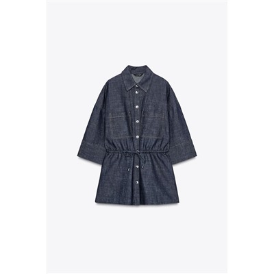 LINEN SAFARI SHIRT