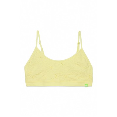 Sujetador top Seamless amarillo floral