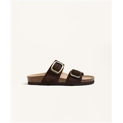 Sandalia serraje hebilla