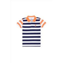 Erkek Çocuk Lacivert Polo Yaka Tişört