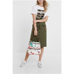 Camiseta parche 100% algodón