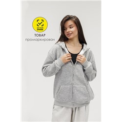 Худи на молнии с капюшоном