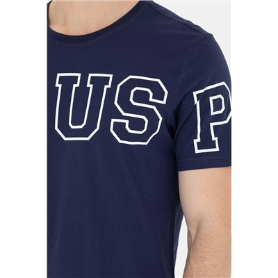 Erkek Lacivert Bisiklet Yaka Tişört