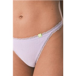 Tanga Seamless encaje lila