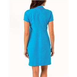 TIPPED POLO DRESS
