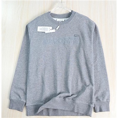 Мужской простой хлопковый мужской свитер ЛАКОСТ*Е