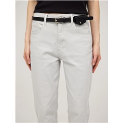 Серые базовые джинсы зауженные